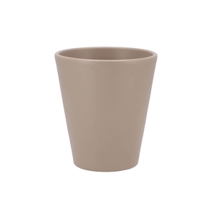 Ceramic Taupe Matt Pot Orchid 15cm