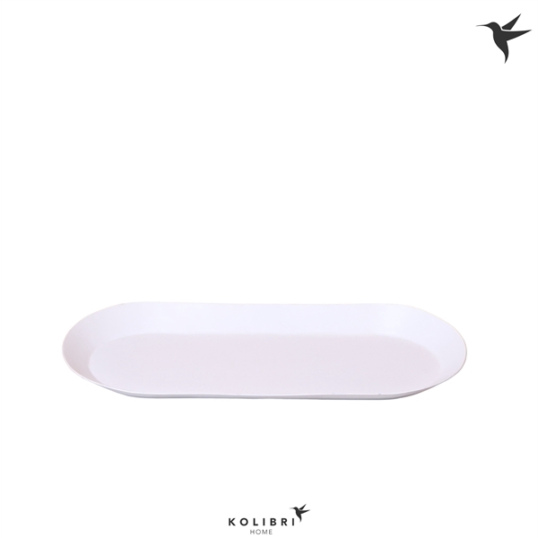 <h4>Kolibri home Plate oval white</h4>