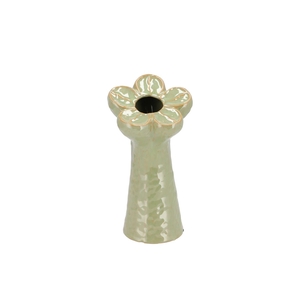 Mara Pistache Vase Bloom 12x12x26cm