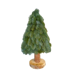 Kerst Nobilis boom plat 50 cm