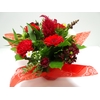 Bouquet Aqua Large Red