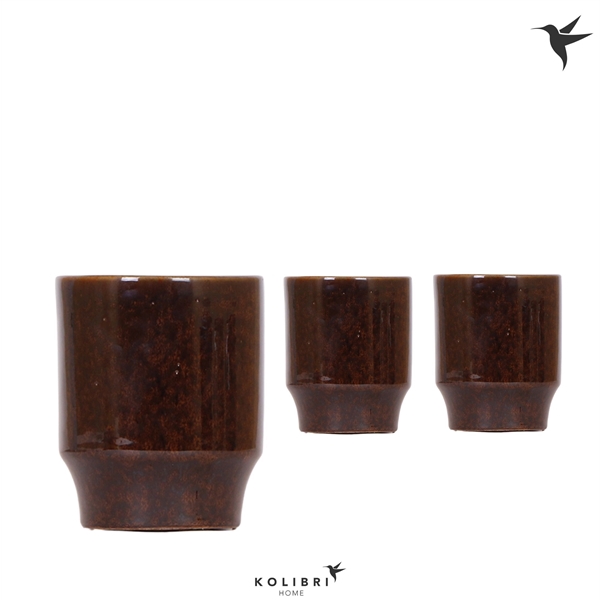 <h4>Kolibri Home Classy pot brown</h4>