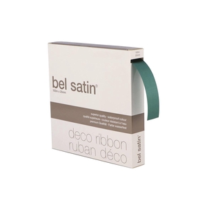 Ribbon Satin 48 Staalblauw 100m X 25mm P/1 Nm