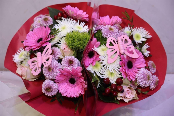 <h4>Boeket Biedermeier Rose</h4>