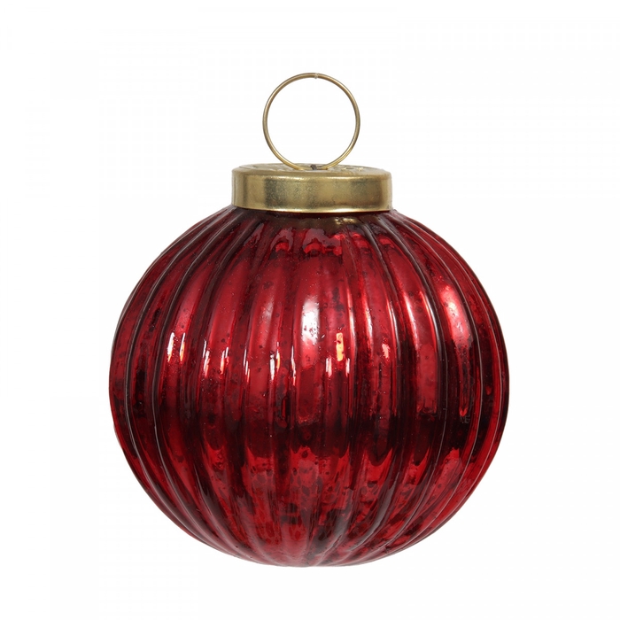 <h4>Kerstbal Bal Shiny  75mm</h4>