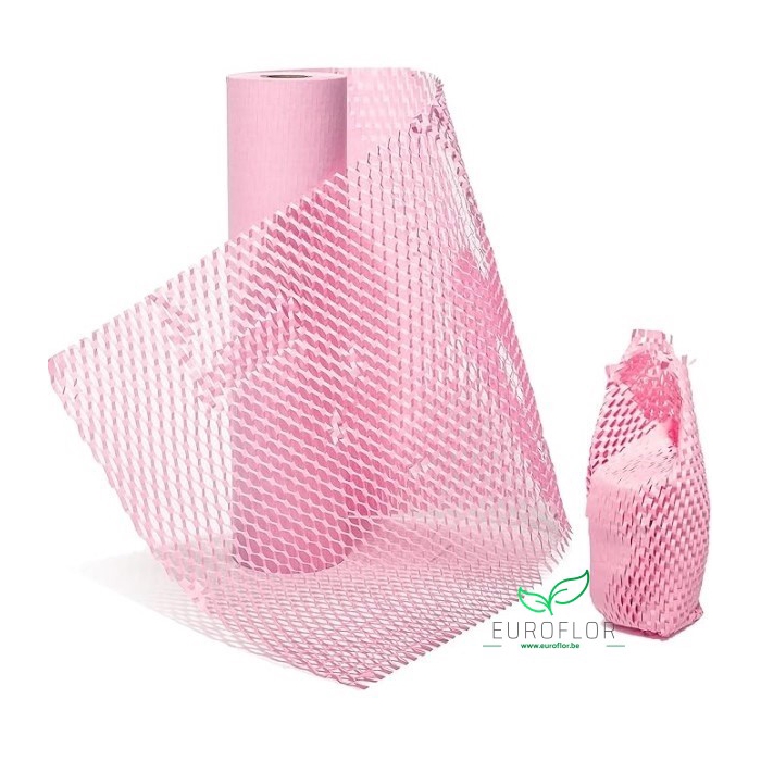 <h4>PAPER REEL HONEYCOMB 25M 50CM PINK</h4>