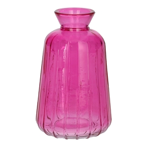 Bottle Carmen d3.5\\6.5xh11 fuchsia transparent