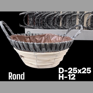 MAND ROND+OREN D25XH12