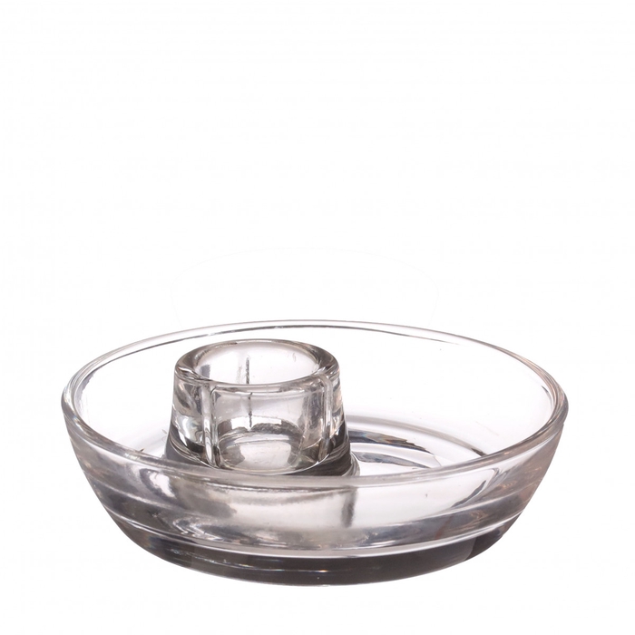 <h4>Homedeco Candle holder Mila d9.5*3cm</h4>