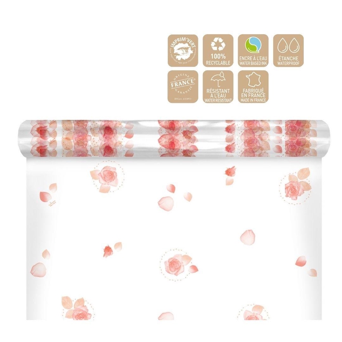 <h4>Valentine Cellophne roll  80cm 120m Poésie</h4>