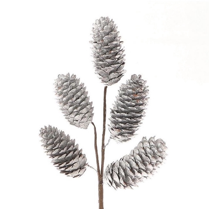 <h4>Pine cone Branch Picea pinecone 25cm</h4>