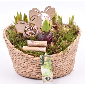 Touwmand ovaal 23x18.5cm