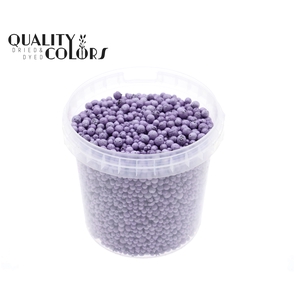 Terracotta pearls 1 ltr bucket Lila
