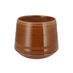 Micco Brown Pot 21x21x18cm