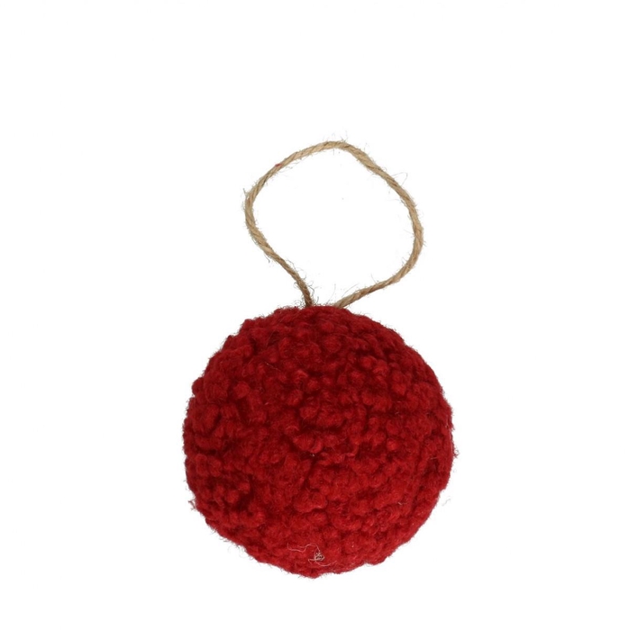 <h4>Kerstbal Bal Teddy 100mm</h4>