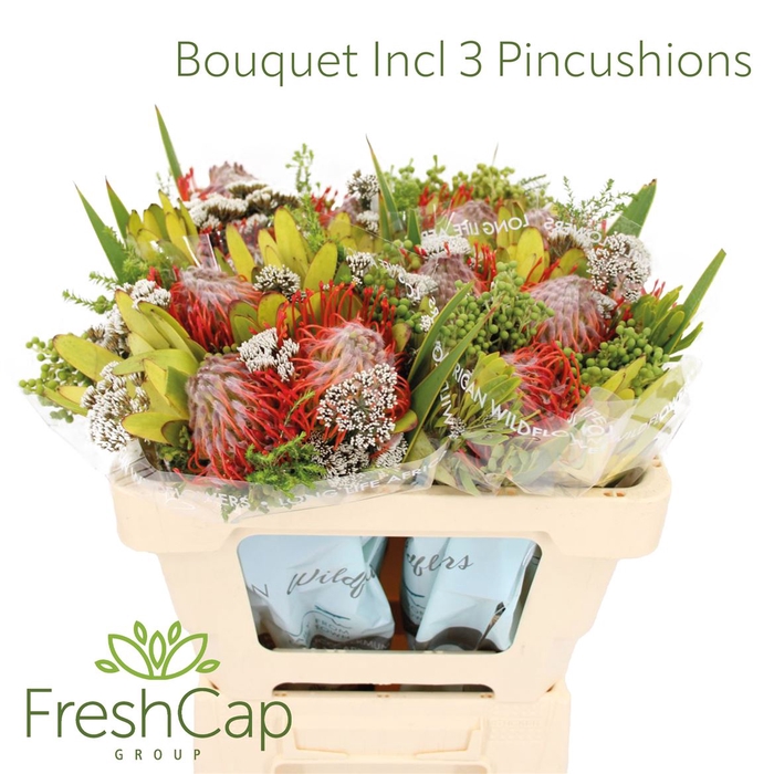 <h4>Bouquet Incl 3 Pincushions (carousel)</h4>