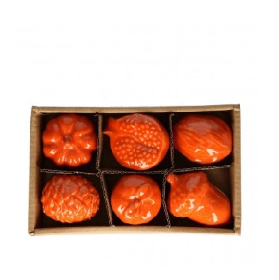 <h4>Autumn Deco Frutta 5.5cm x6</h4>