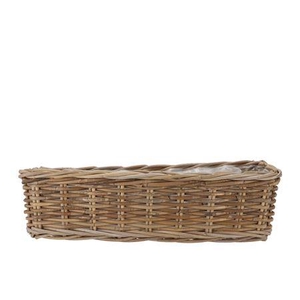 Rattan Kuboo Pot Balcony 60x15x17cm