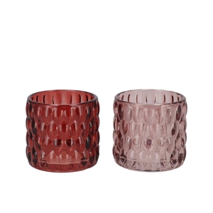 Jazz Pink T-light Bubble Ass 10x9cm