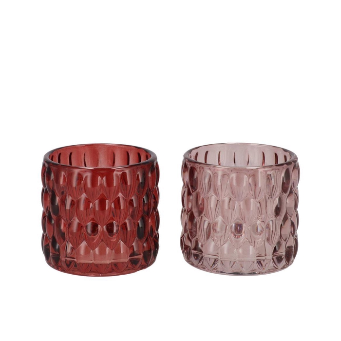 <h4>Jazz Pink T-light Bubble Ass 10x9cm</h4>