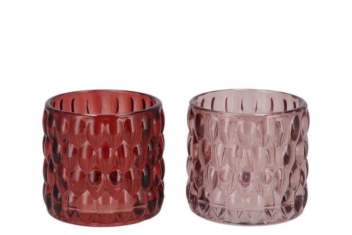 <h4>Jazz Pink T-light Bubble Ass 10x9cm</h4>
