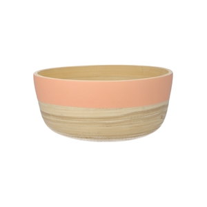 DF00-710832200 - Bowl Mambu d18xh8 natural/ salmon