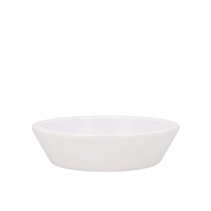 Ceramic Bowl Matt White Low Round 20x5cm