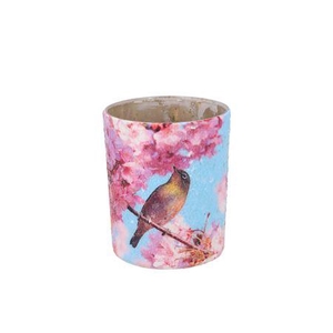 April Bird Blue T-light 10x10x12cm