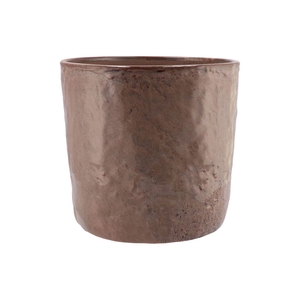 Iron Stone Old Pink Glazed Pot 30x28cm