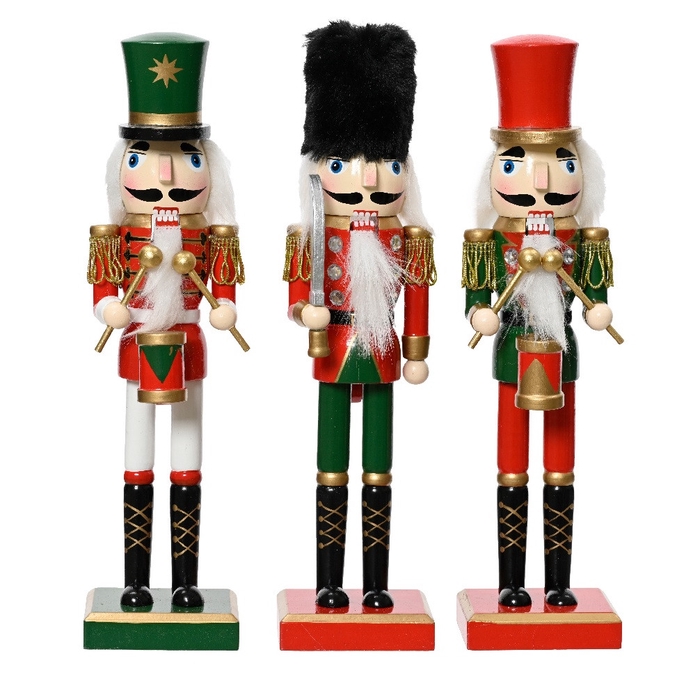 <h4>Kerst Deco notenkraker 38cm</h4>