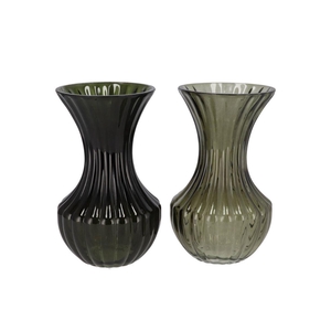 Taylor Green Vase Cone Neck Ass 10x18cm