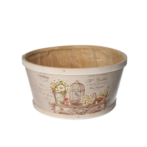 Wood Bird cage tray d22*11cm