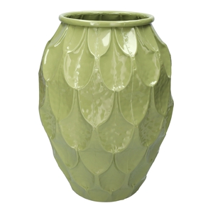 DF04-740361500 - Vase Luvion d18.5/28xh37 green