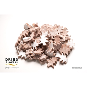 Dried Deco Coconut Christmass Tree White