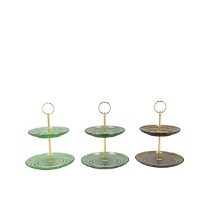 Dayah Green Mix Cake Shelf Ass 15/18x24cm