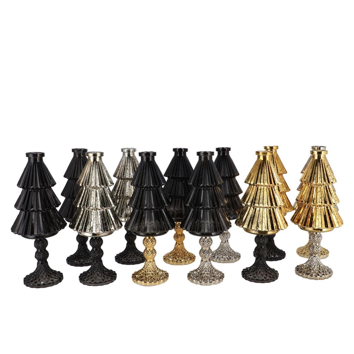 <h4>Jazz Wild Black Vase X-mas Tree Ass 11x28cm Nm</h4>