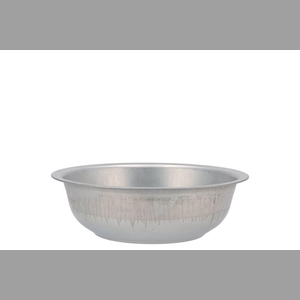 Zinc Basic Natural Bowl 26x9cm