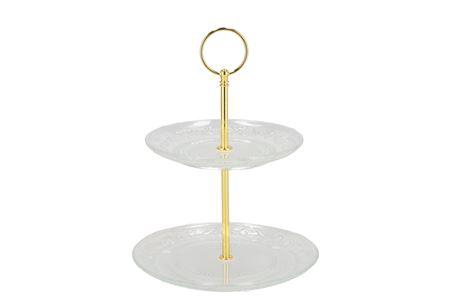 <h4>Dayah Transparent Cake Shelf 15/18x24cm</h4>