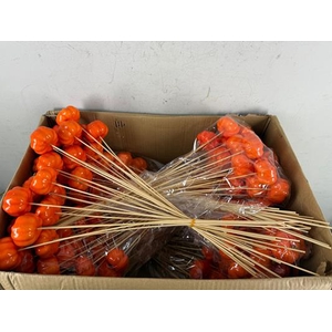 Stick Pumpkin 6cm Orange