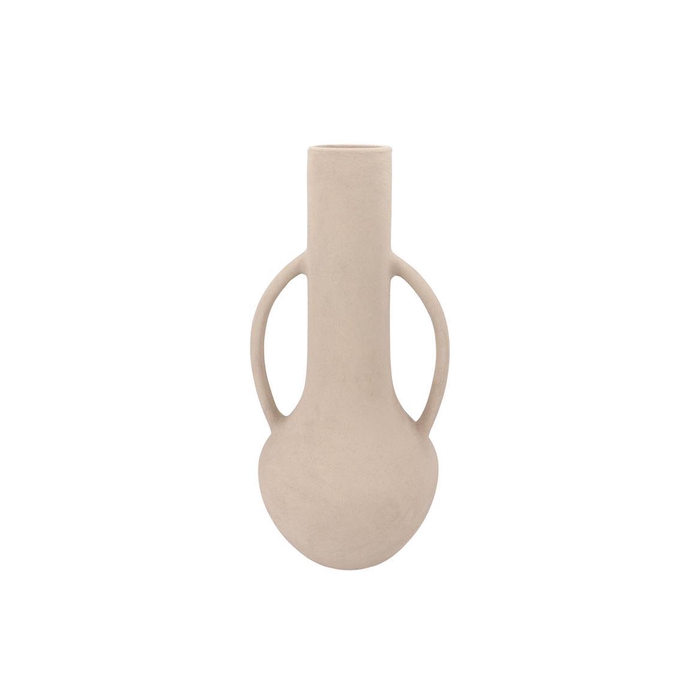 <h4>Florence Sand Vase Ears 28x27x62cm Nm</h4>