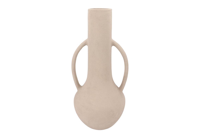 Florence Sand Vase Ears 28x27x62cm Nm