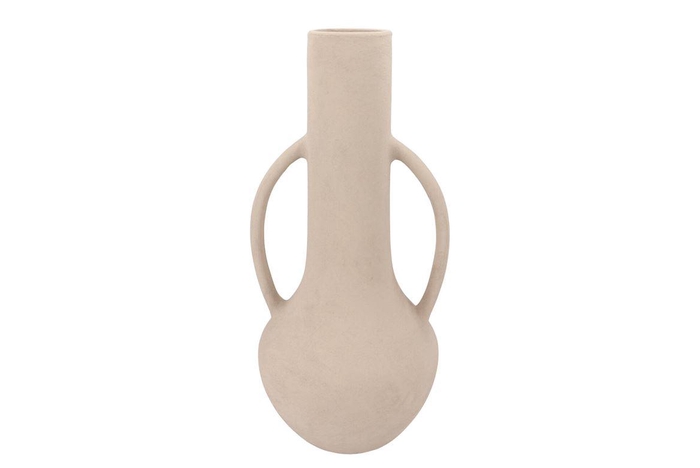 Florence Sand Vase Ears 28x27x62cm Nm