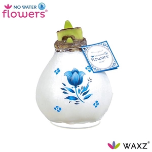 No Water Flowers Waxz® Delfts Blauw Tulip