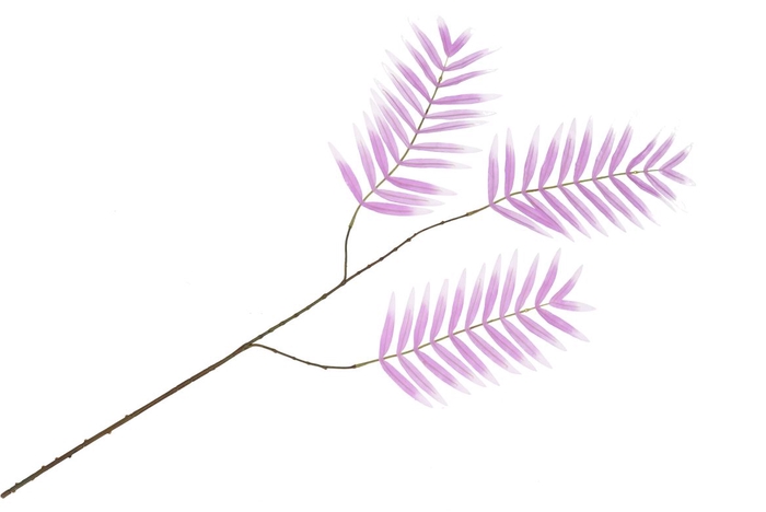 <h4>Silk Palm Leaf Lilac 87cm Nm</h4>