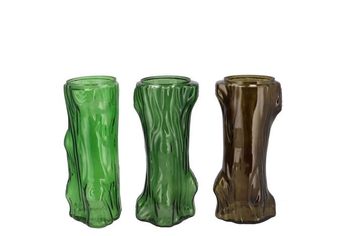 <h4>Roman Green Mix Tree Vase Ass 11x9x19cm</h4>