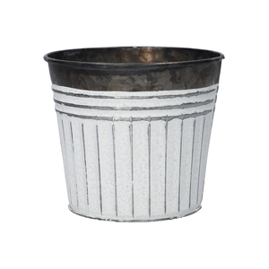 DF04-666775737 - Pot Zelta d12xh10.5 white