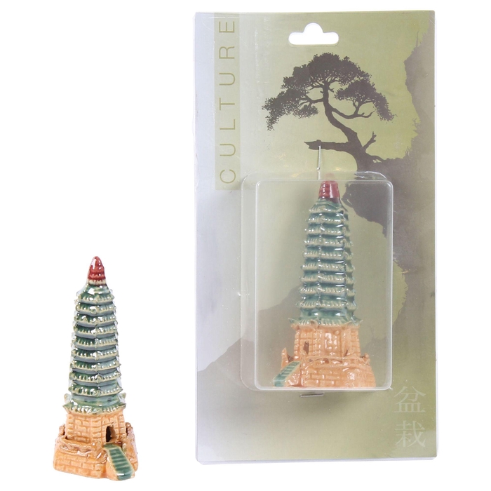 <h4>Bonsai accesoires Ceramic Figure Pagoda XL</h4>