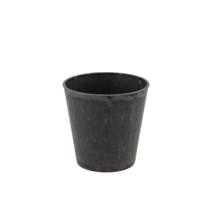 Melamine Grey Pot 13x10x12cm