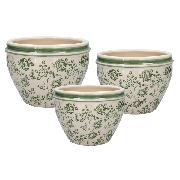 <h4>Set\\3 Pot Portia d41\\42xh32.5 light green</h4>