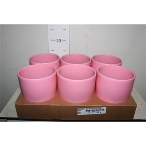 Keramische Pot H% Pink Old Matte